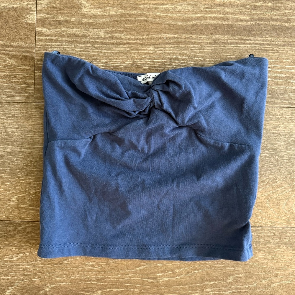 Navy Tube Top